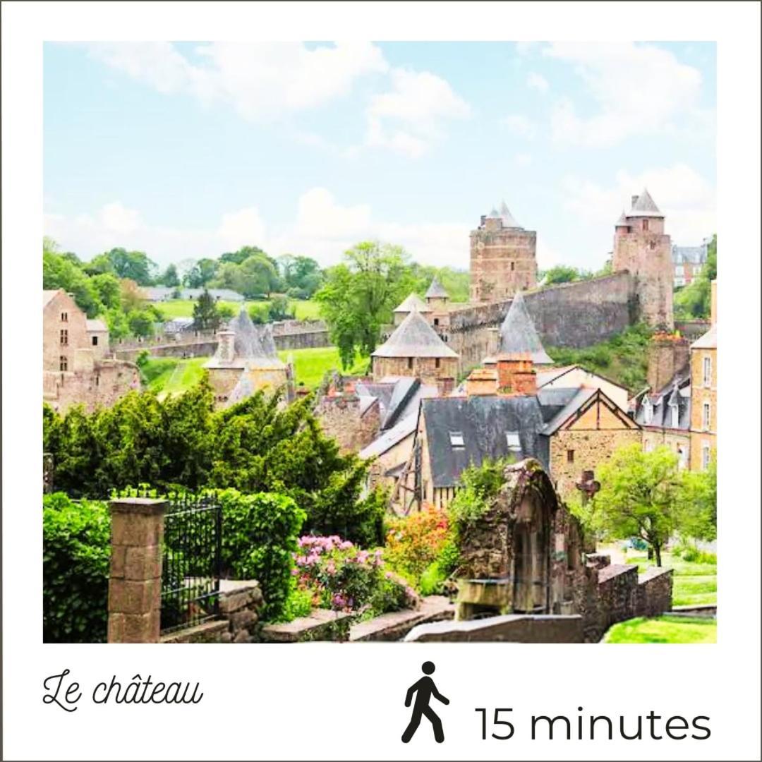 Appartement L'eden - Calme Et Luminosite Au Coeur De La Fougères